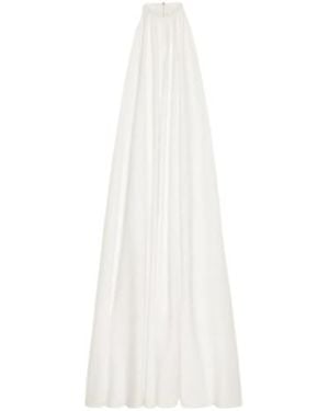 Givenchy Halterneck Evening Dress - White