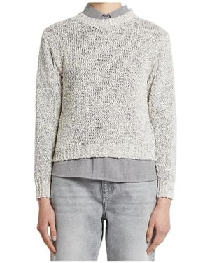 iBlues Long-Sleeved Sweater - Gray