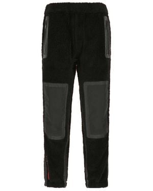 Prada Technical Fleece Ski Trousers - Black