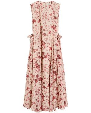 Max Mara 'S Alibi Floral Sleeveless Dress - Pink