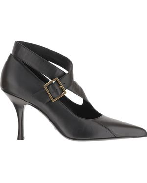 KHAITE Sloan Court Shoes - Black