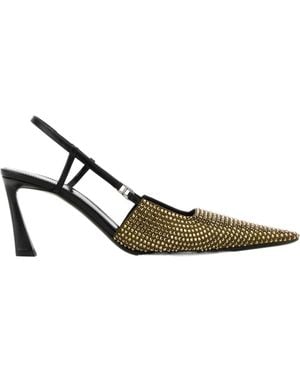 Saint Laurent Embellished Pointed Toe Court Shoes - Multicolour