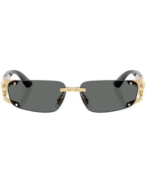 Versace Frameless Sunglasses - White