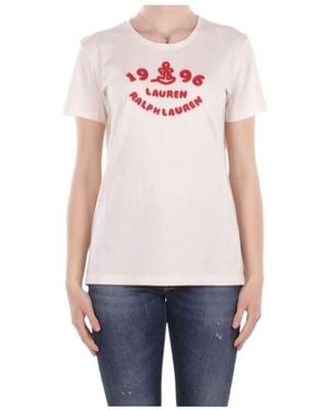 Ralph Lauren Lauren Short Sleeve Crewneck T-Shirt - Blue