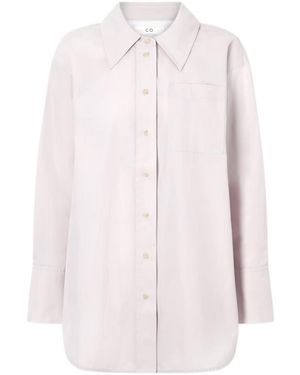 Co. Tton-Poplin Shirt - Pink