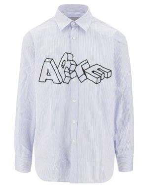Arte' Long Sleeve Shirt - White