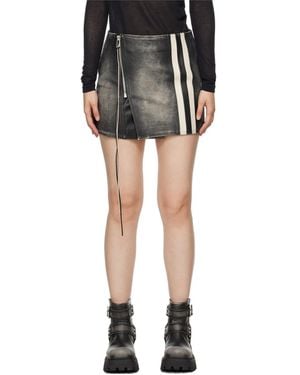 Eytys Rogue Stripe Skirt - Black