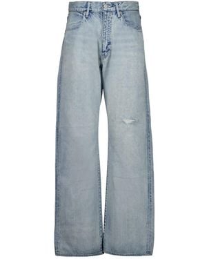 AURALEE Straight-Leg Jeans - Blue