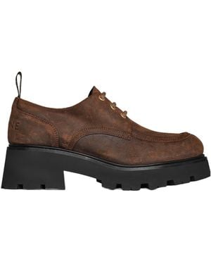Celine Triomphe Derbies - Brown
