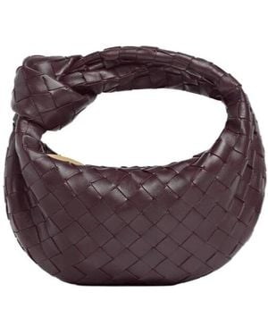 Bottega Veneta Mini Jodie Handbag - Purple