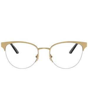 Versace Half-Frame Flat Mirror - Natural