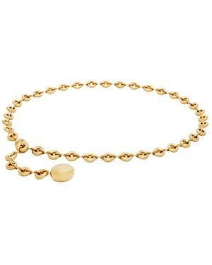 Loewe Donut Chain Belt - Metallic