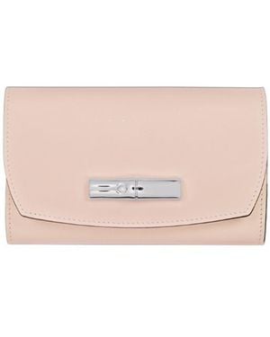 Longchamp Logo Wallet - Pink