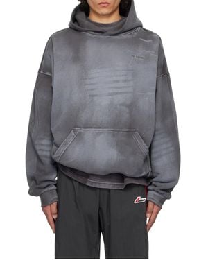 we11done Sprayed Hoodie - Gray
