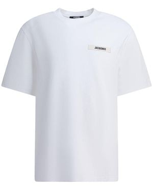 Jacquemus Gros Grain T-Shirt - White