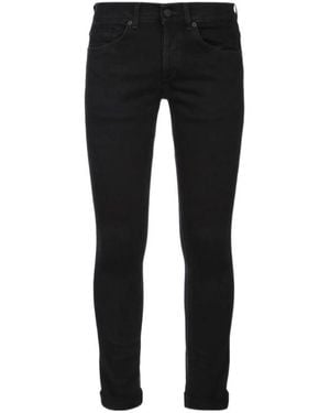 Dondup Casual Pants With Belt Loops - Black