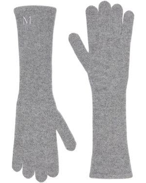 Max Mara Cashmere Gloves - Grey