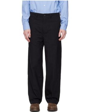 Visvim Extra-Wide Chino Trousers - Blue