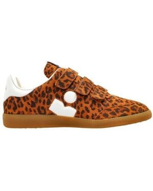 Isabel Marant Round Toe Sneakers - Brown
