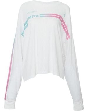 Marcelo Burlon Printed Round-Neck Jumper - White