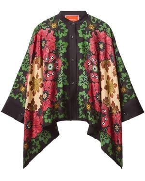 La DoubleJ La Doublej Foulard Silk Coat - Black