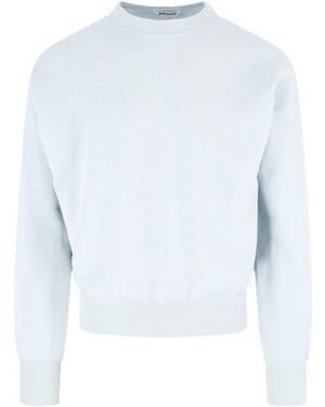 AURALEE Crew Neck Jumper - Blue