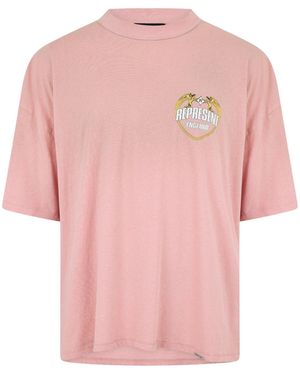 Represent Oversized T-Shirt - Pink