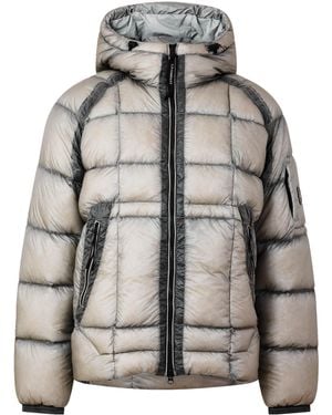 C.P. Company Lightweight Windproof And Rainproof Down Jacket - Gray