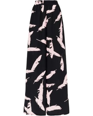 McQueen Silk Pants - White