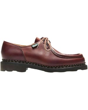 Paraboot Lace-Up Loafers - Brown