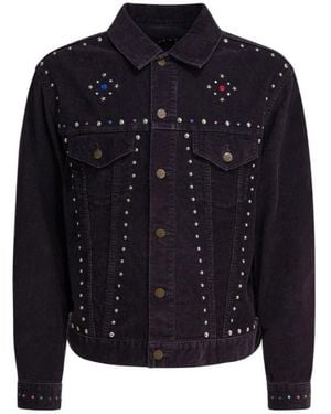 Needles Studded Embroidered Jacket - Blue