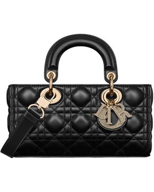 Dior Small Lady D-Joy Bag - Black