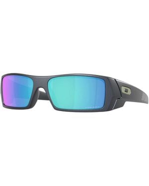 Oakley Geometric Sunglasses - Blue