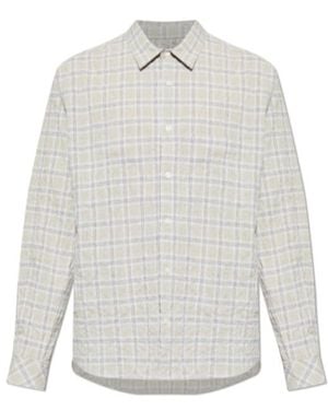 Samsøe & Samsøe Checked Shirt - White
