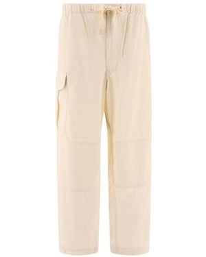 Nanamica Drawstring Casual Trousers - Natural
