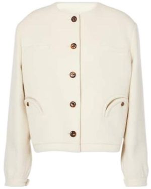 Blazé Milano Gliss Wool And Cashmere-Blend Jacket - Natural