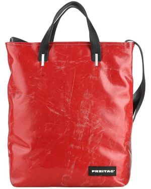 Freitag Logo Shoulder Bag - Red