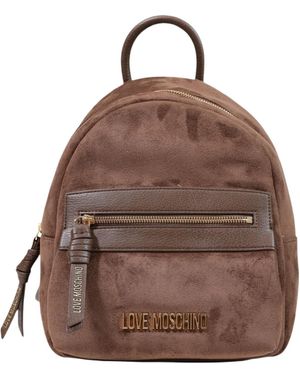 Moschino Top-Handle Backpack - Brown