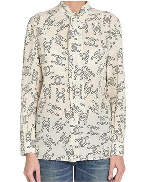 Celine Lavallière Blouse - White