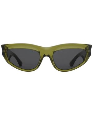Burberry Classic Oval-Frame Sunglasses - Green