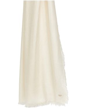 Weekend by Maxmara Viscose And Modal Stole - White