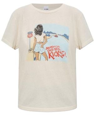 RE/DONE Short-Sleeved T-Shirt - White