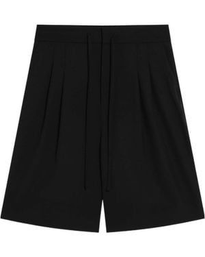 Fear Of God Drawstring Pleated Shorts - Black