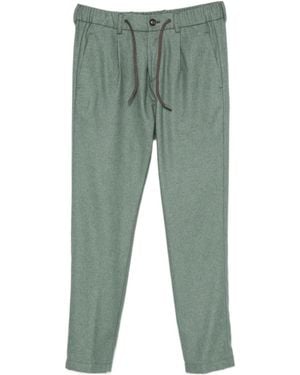 Herno Felted Trousers - Green
