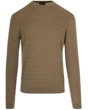 Emporio Armani Long-Sleeved Jumper - Green