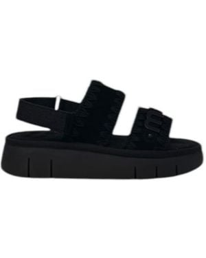 Mou Bounce Sandal Monochrome - Black