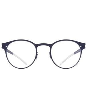Mykita Jonah Round-Frame Glasses - Metallic