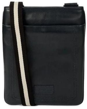 Bally Logo Shoulder Bag - Black