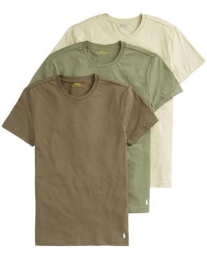 Polo Ralph Lauren 3Pack Solidcolor Tshirts - Green