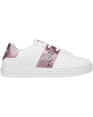 Versace Greca Embellished Sneakers - Multicolor